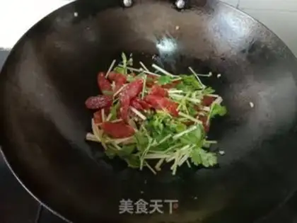 Make Celery, wide sausage step 3