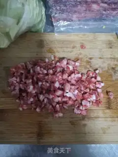 Make Weenie fried rice step 1