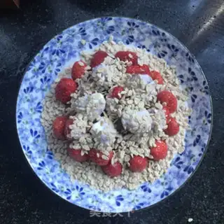 Make Strawberry blueberry yogurt step 5