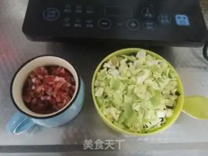 Make Weenie fried rice step 4