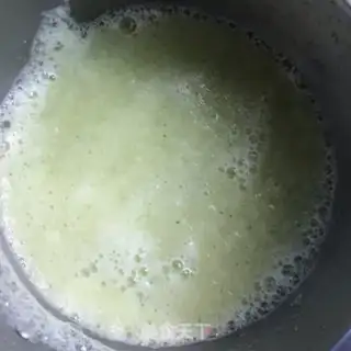 Make Cucumber apple coconut water step 5