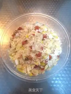 Make Weenie fried rice step 7