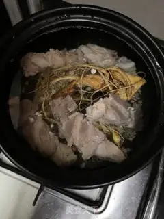 Make "Five fingers of peaches and rice broth." step 7