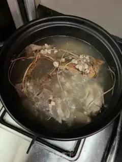 Make "Five fingers of peaches and rice broth." step 8