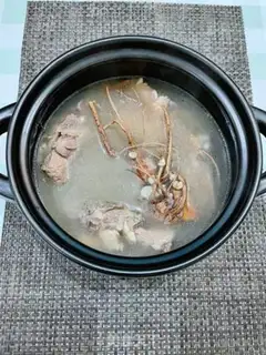 Make "Five fingers of peaches and rice broth." step 10