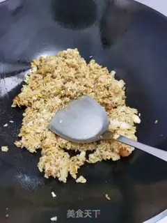 Make Dry mint egg fried rice step 7