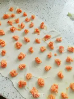 Make The baby shrimp plums step 4