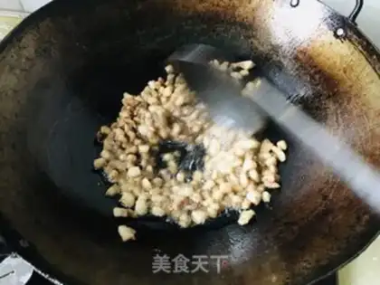 Make Spinach mushroom noodles step 1