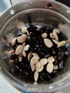 Make Black bean almonds step 1