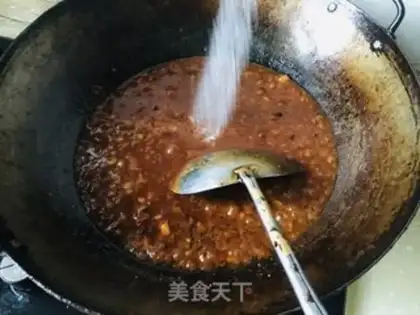 Make Spinach mushroom noodles step 6