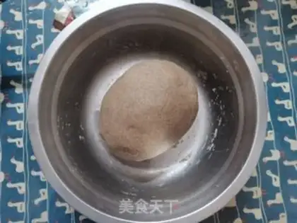 Make Black wheat buns step 2