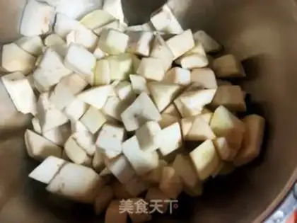 Make Shrimp eggplant step 1