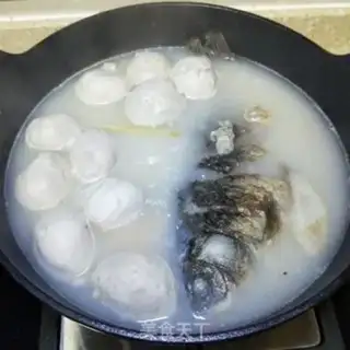 Make The brook of yellow grass and fish soup step 4