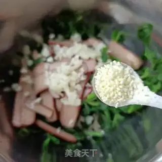Make Eggs dry-dry sprouts step 11