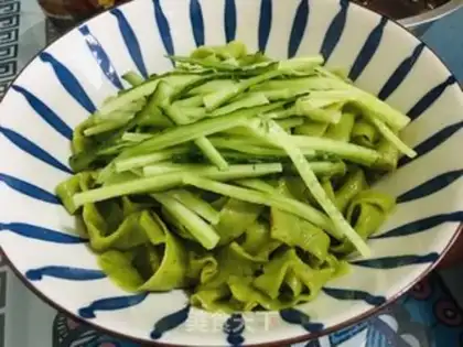 Make Spinach mushroom noodles step 13