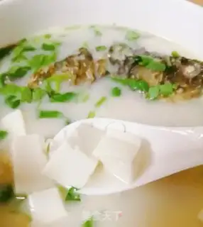 Make The tofu soup of the white fish step 5
