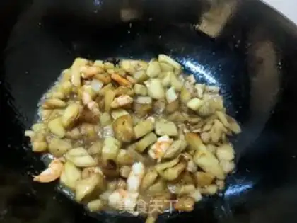 Make Shrimp eggplant step 8