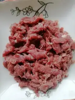 Make Pepper beef step 0
