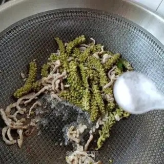 Make Spam walnuts step 14