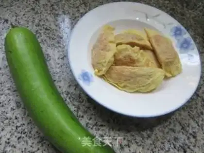 Make Egg dumplings boil and bloom at night step 0