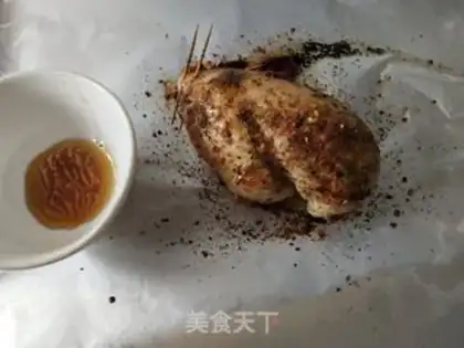 Make The fragrance rice makes chicken breasts step 18