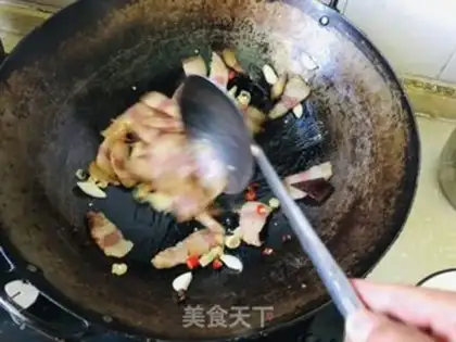 Make Garlic pork step 2