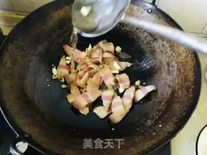 Make Garlic pork step 3