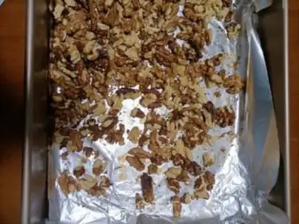 Make Black Sesame Peach Peach step 1