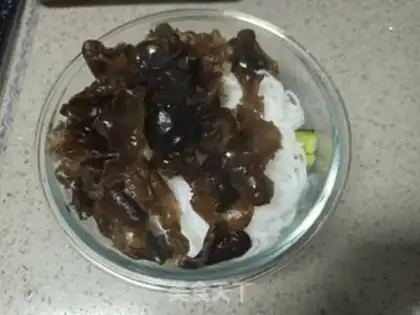 Make A fan of cucumbers step 7