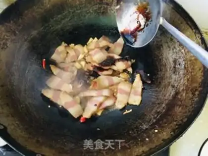 Make Garlic pork step 5