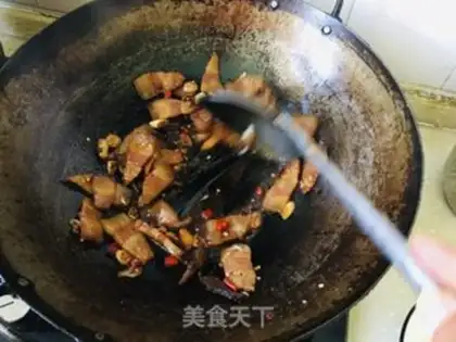 Make Garlic pork step 6