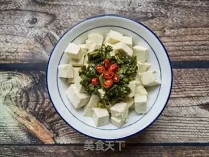 Make Scorch sauce, tofu step 3