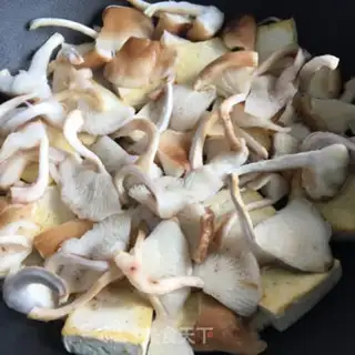 Make Egg mushroom tofu step 5