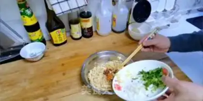 Make Cold bean silk step 3