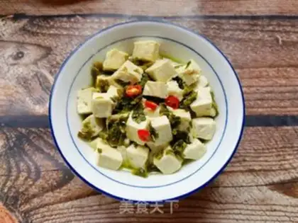 Make Scorch sauce, tofu step 8