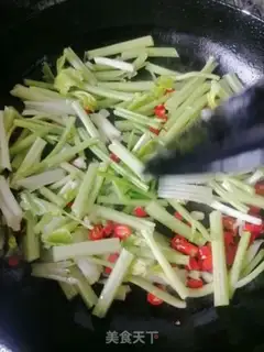 Make Celery beef step 3