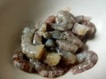 Make Slurberry shrimp step 0
