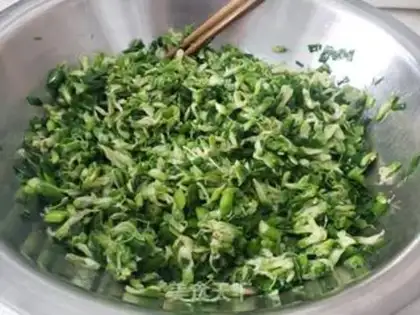 Make A flower dumpling step 7