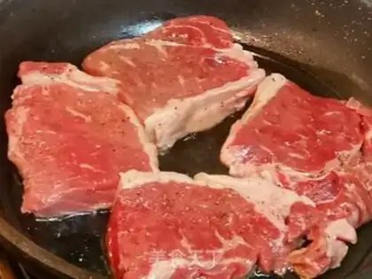 Make Fried steak step 7