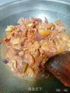 Make Red burning pig hoof step 9