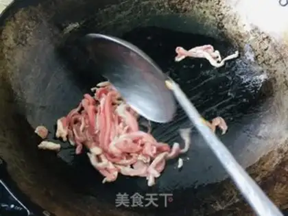 Make Garlic fried meat step 3