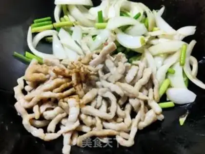 Make The meat onions step 9