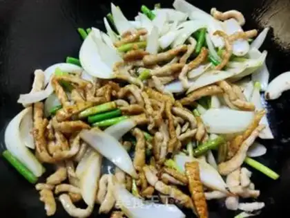 Make The meat onions step 10