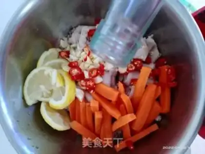 Make Lemon chicken claws step 9