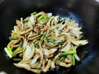 Make The meat onions step 12