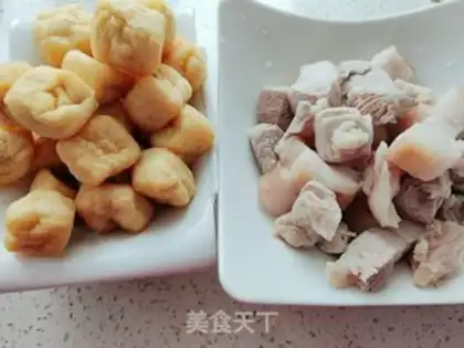 Make Tofu meat step 0