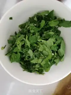 Make Mint egg noodles step 2