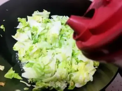 Make Cabbage broccoli step 3