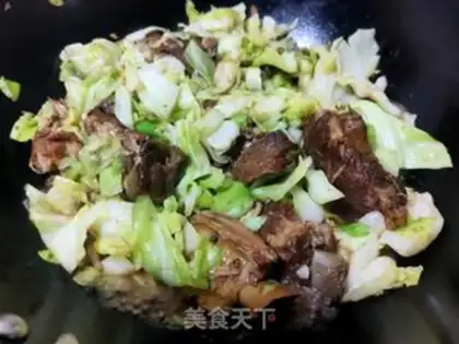 Make Cabbage broccoli step 4