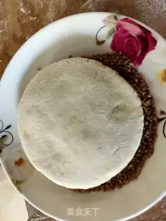 Make A groceries sesame pancakes step 16